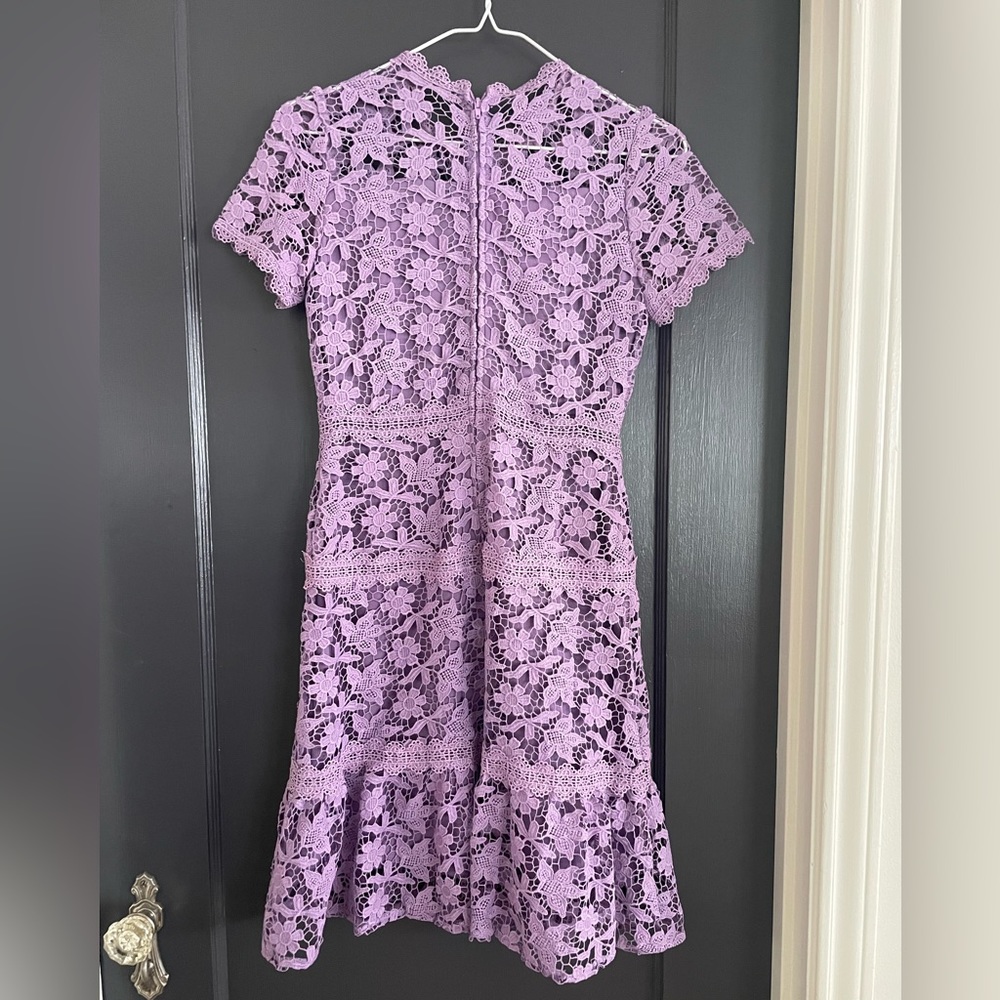GB girl Purple lace dress